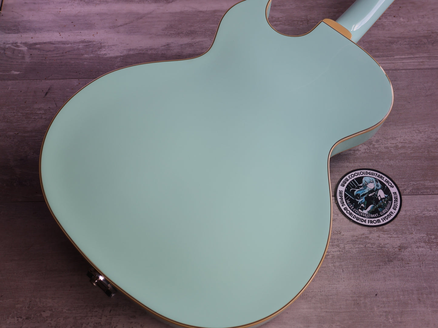Guild Starfire 1 SC GVT Vibrato Semi Hollowbody (Seafoam Green)