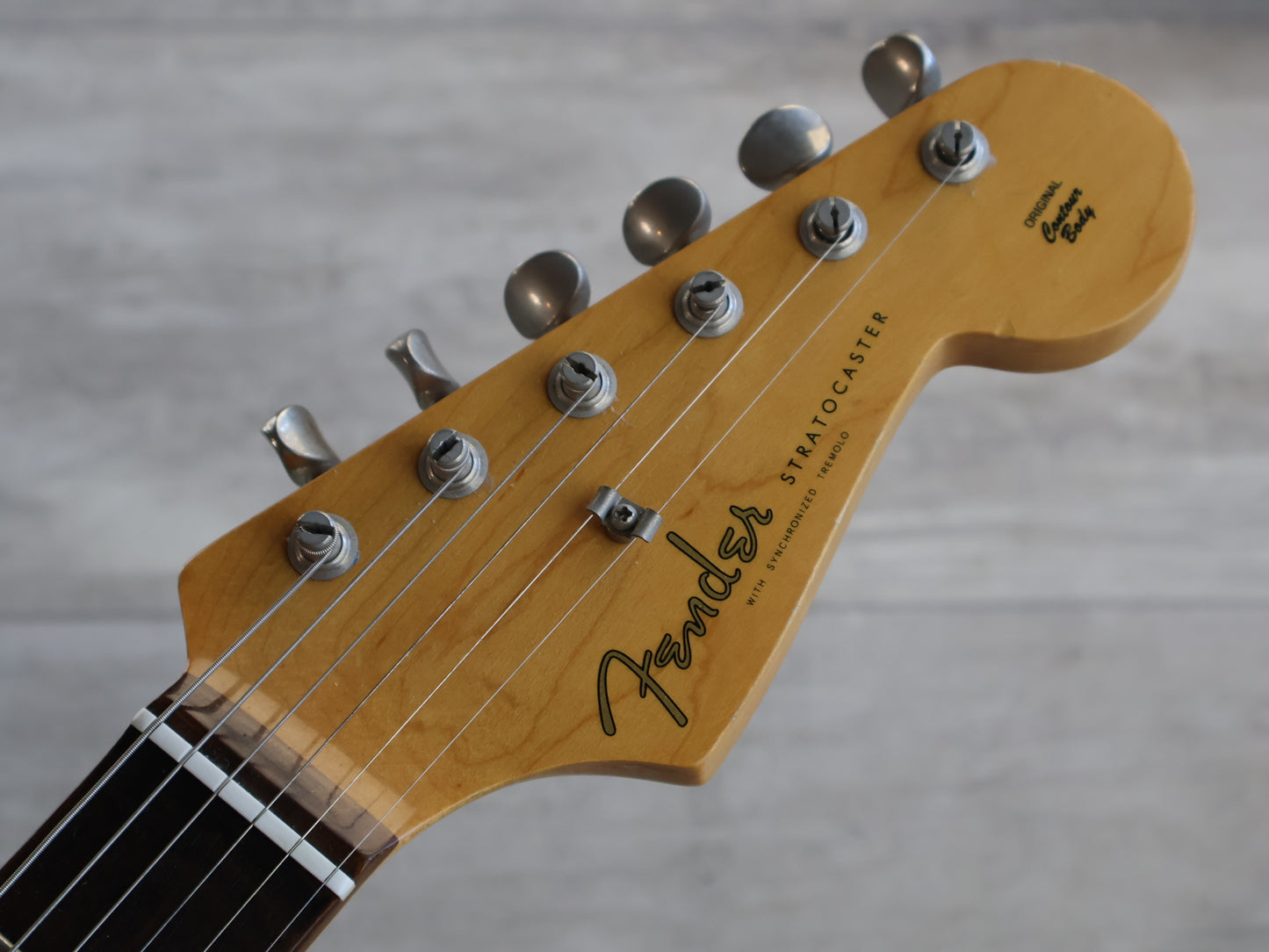 2014 Fender Stratocaster w/Japanese Body + Lace Sensors (Relic Sunburst)