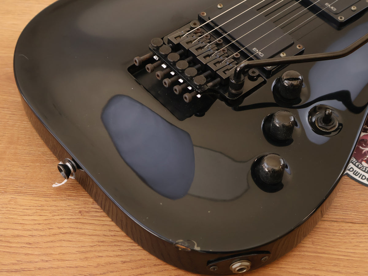 2000's Edwards (by ESP Japan) E-HR-125E Neckthrough Horizon (Black)