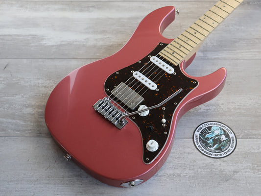 2017 FGN (Fujigen, Japan) EOS/AL-M Yamano Music Custom Order Superstrat (Burgundy)