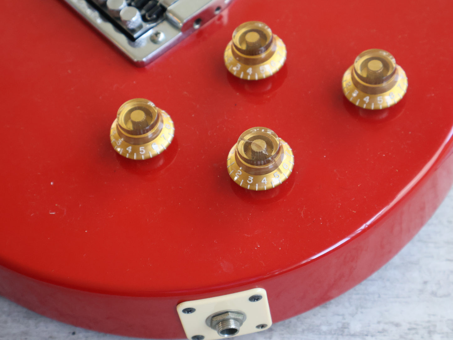 ESP Japan Student Build Cadillac Les Paul w/Gibson Humbuckers (Red)