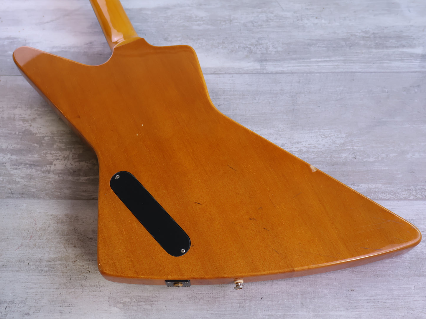 2004 Epiphone '58 1958 Reissue Korina Explorer (Aged Natural)