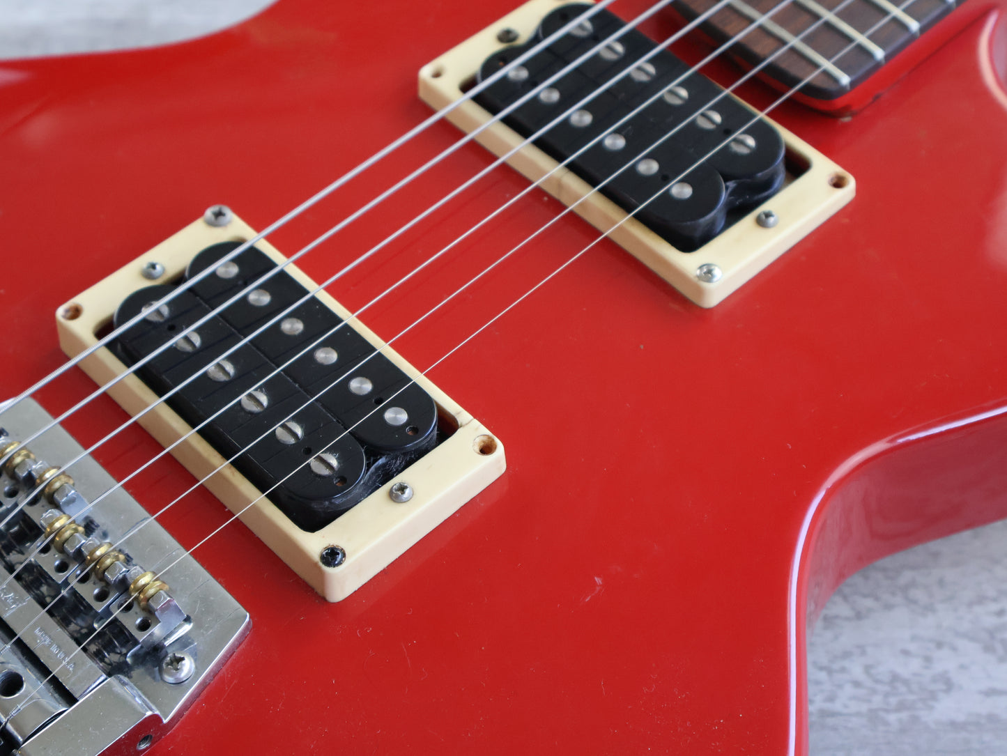 ESP Japan Student Build Cadillac Les Paul w/Gibson Humbuckers (Red)