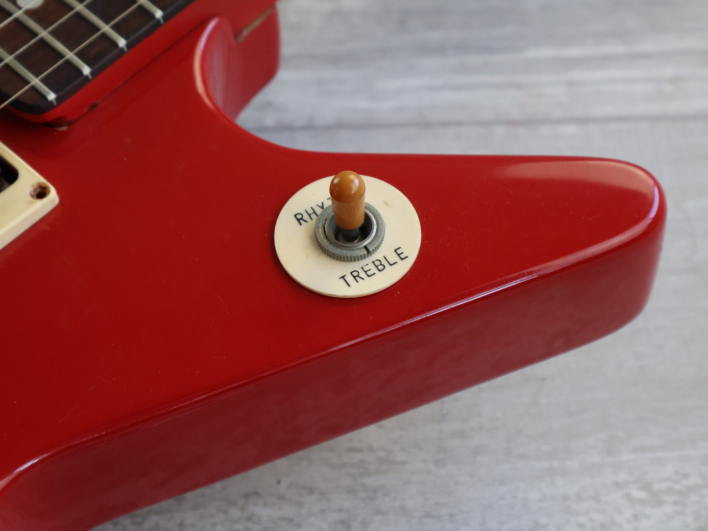 ESP Japan Student Build Cadillac Les Paul w/Gibson Humbuckers (Red)