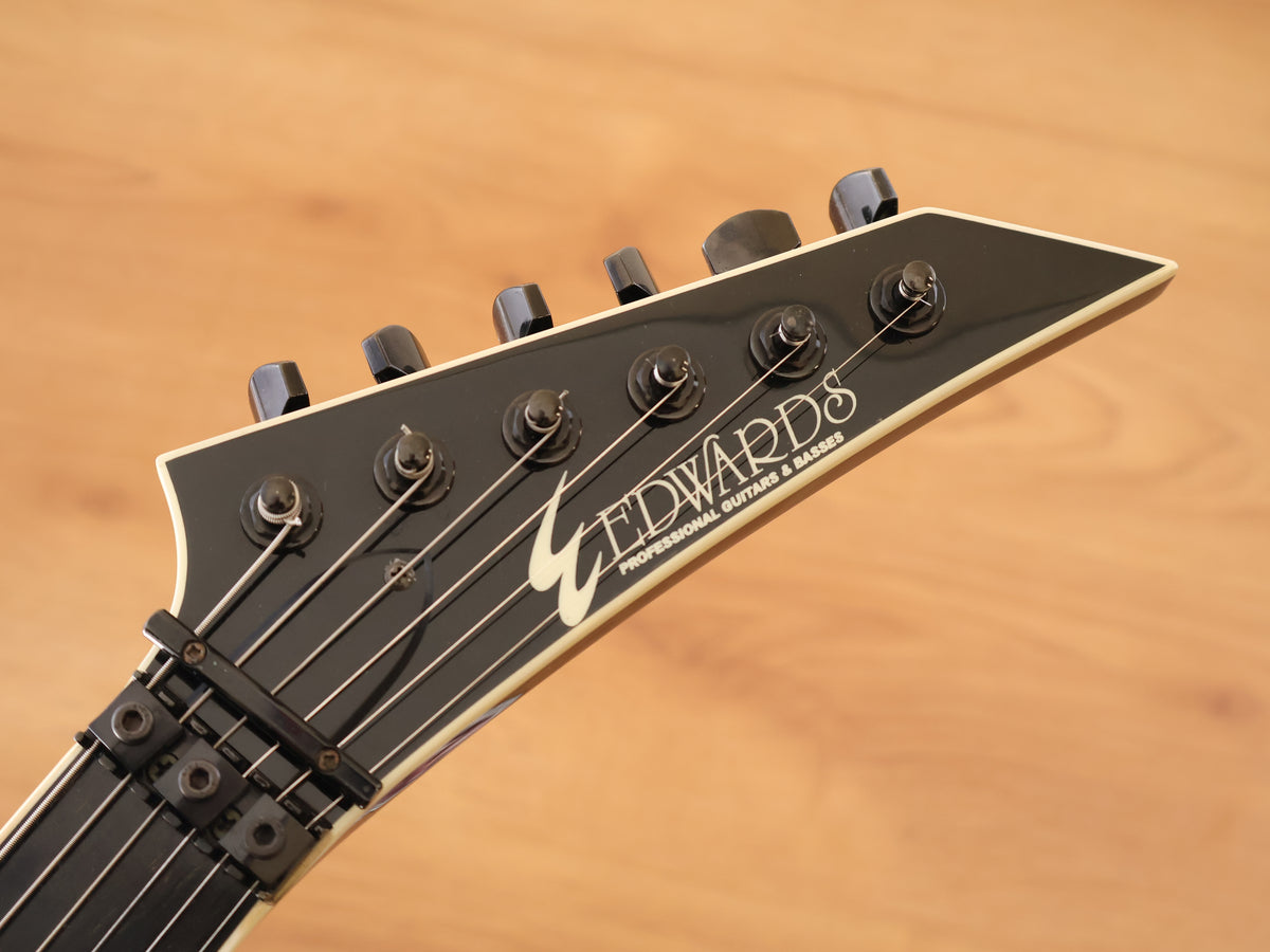 2000's Edwards (by ESP Japan) E-HR-125E Neckthrough Horizon (Black)