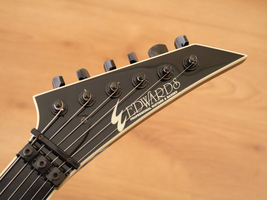 2000's Edwards (by ESP Japan) E-HR-125E Neckthrough Horizon (Black)