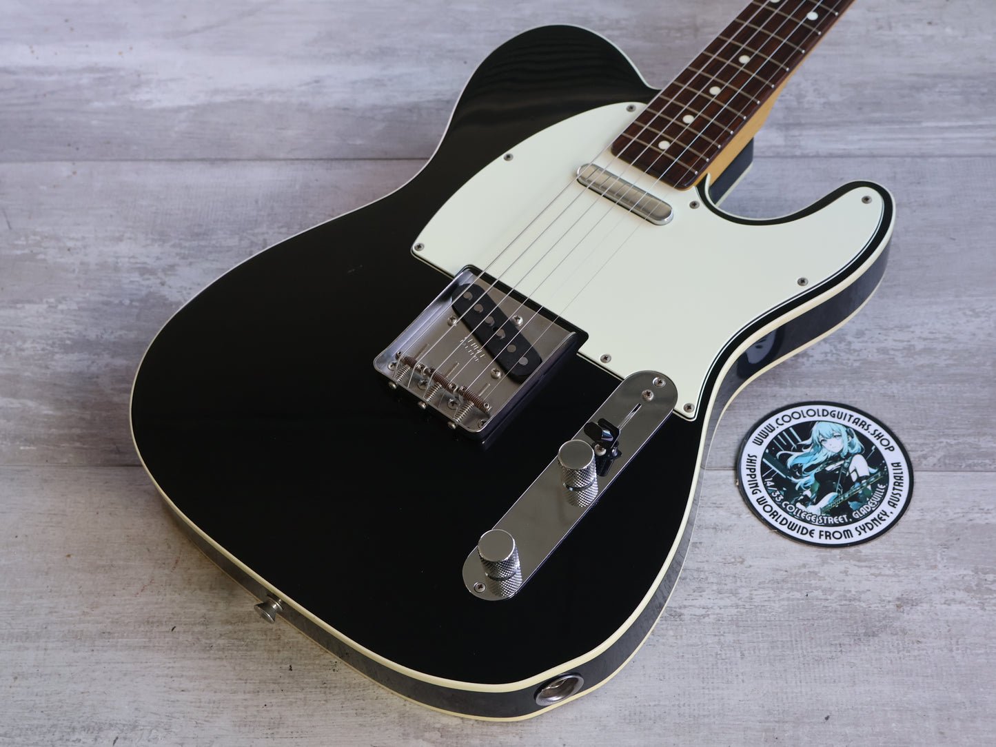 2008 Fender Japan TL62B-TX '62 Reissue Bound Telecaster (Black)