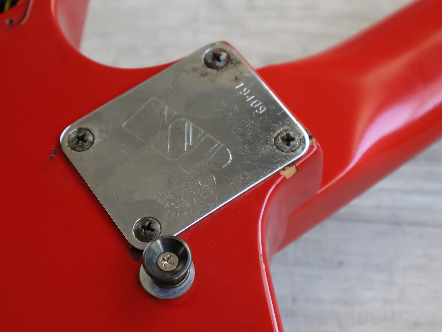 ESP Japan Student Build Cadillac Les Paul w/Gibson Humbuckers (Red)