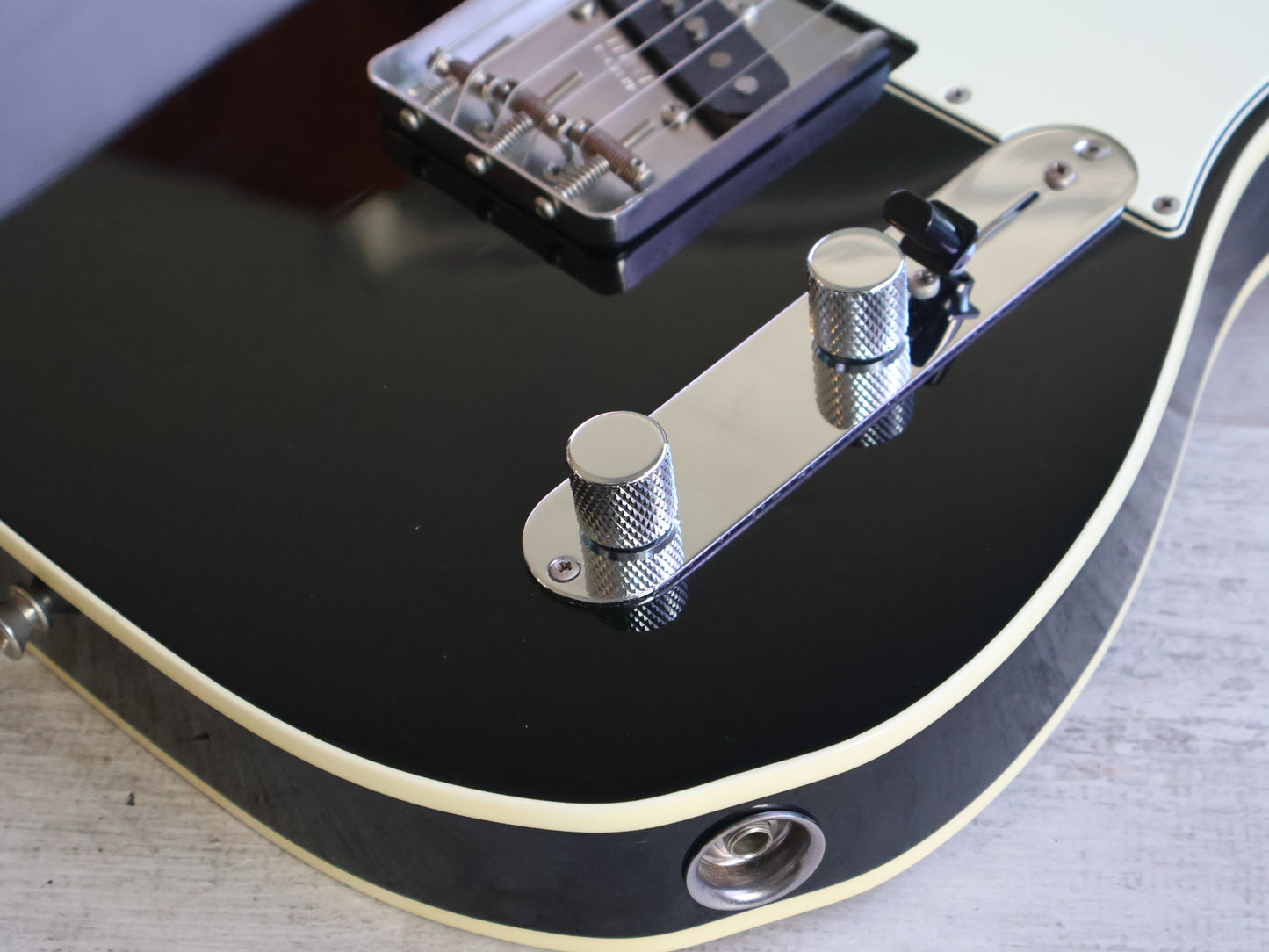 2008 Fender Japan TL62B-TX '62 Reissue Bound Telecaster (Black)