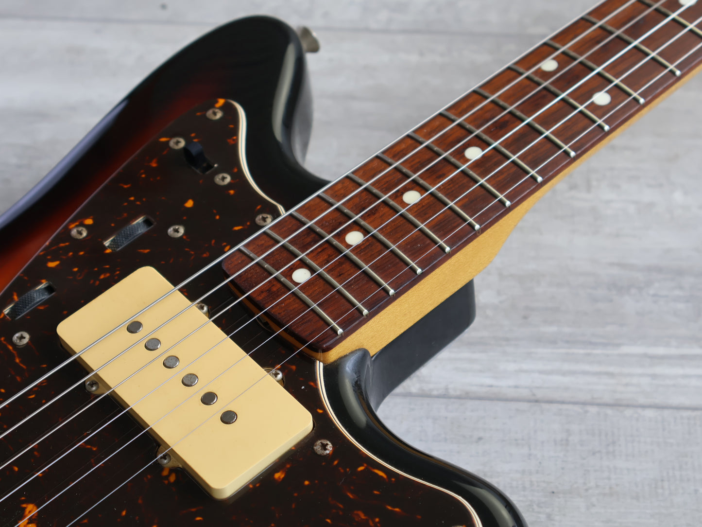 2012 Fender Japan JM66 '66 Reissue Jazzmaster (Sunburst)