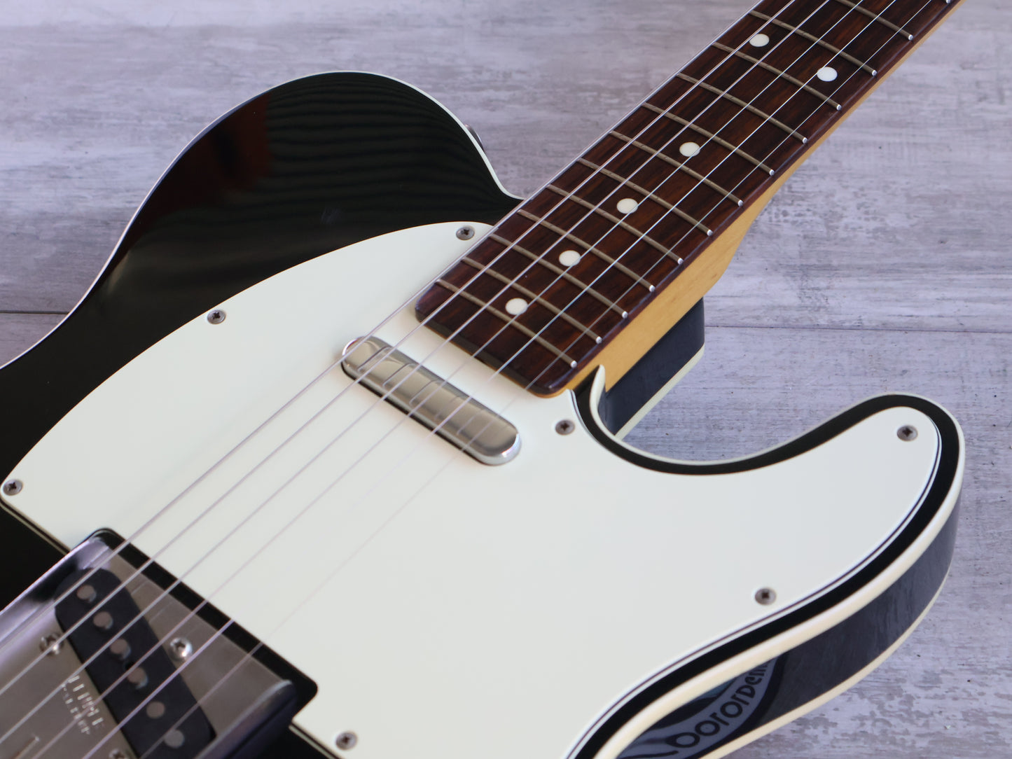 2008 Fender Japan TL62B-TX '62 Reissue Bound Telecaster (Black)