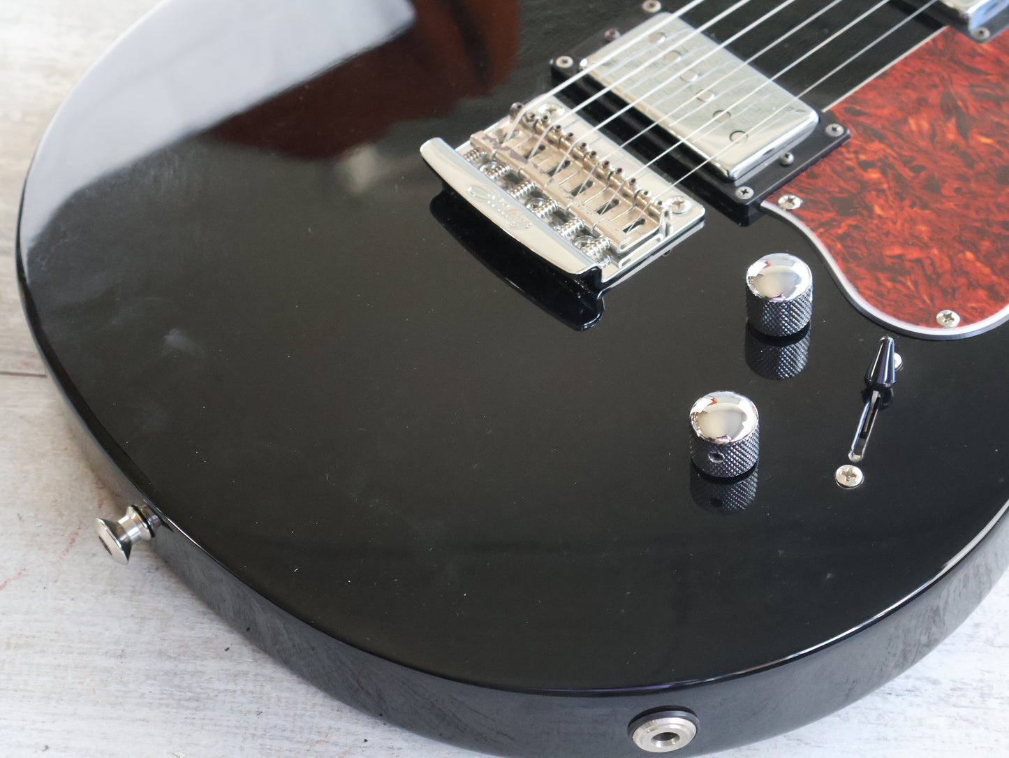 Sterling by Music Man JV60 Valentine Signature Model (Black)
