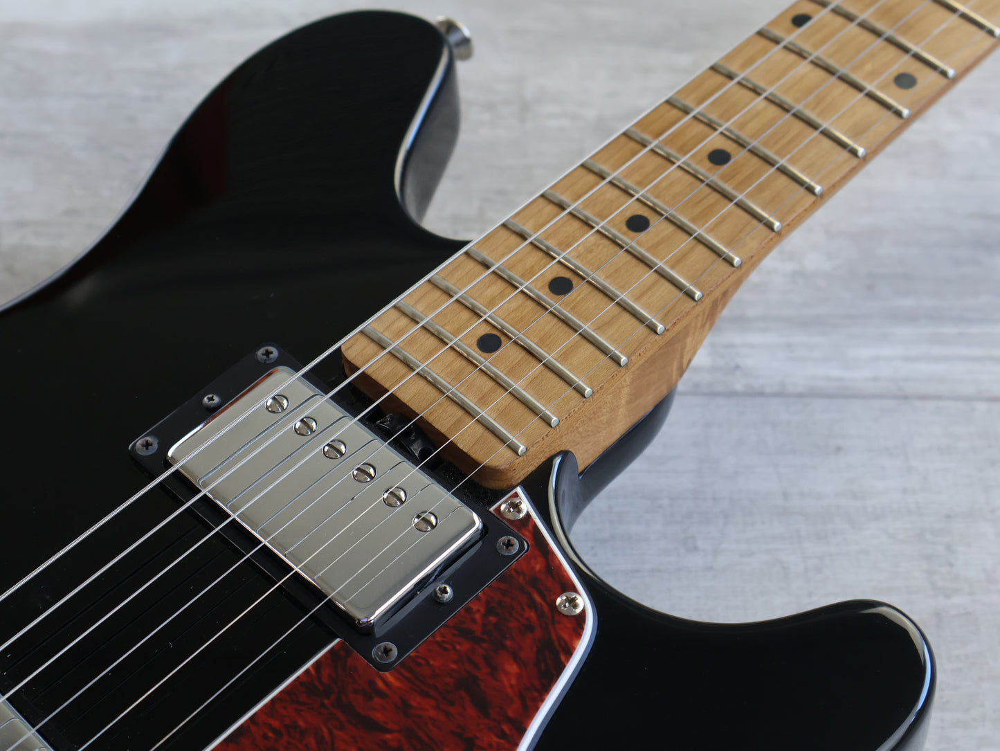 Sterling by Music Man JV60 Valentine Signature Model (Black)