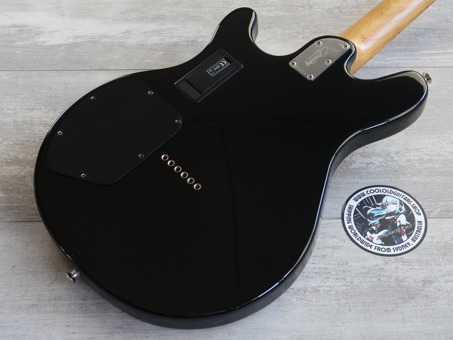 Sterling by Music Man JV60 Valentine Signature Model (Black)