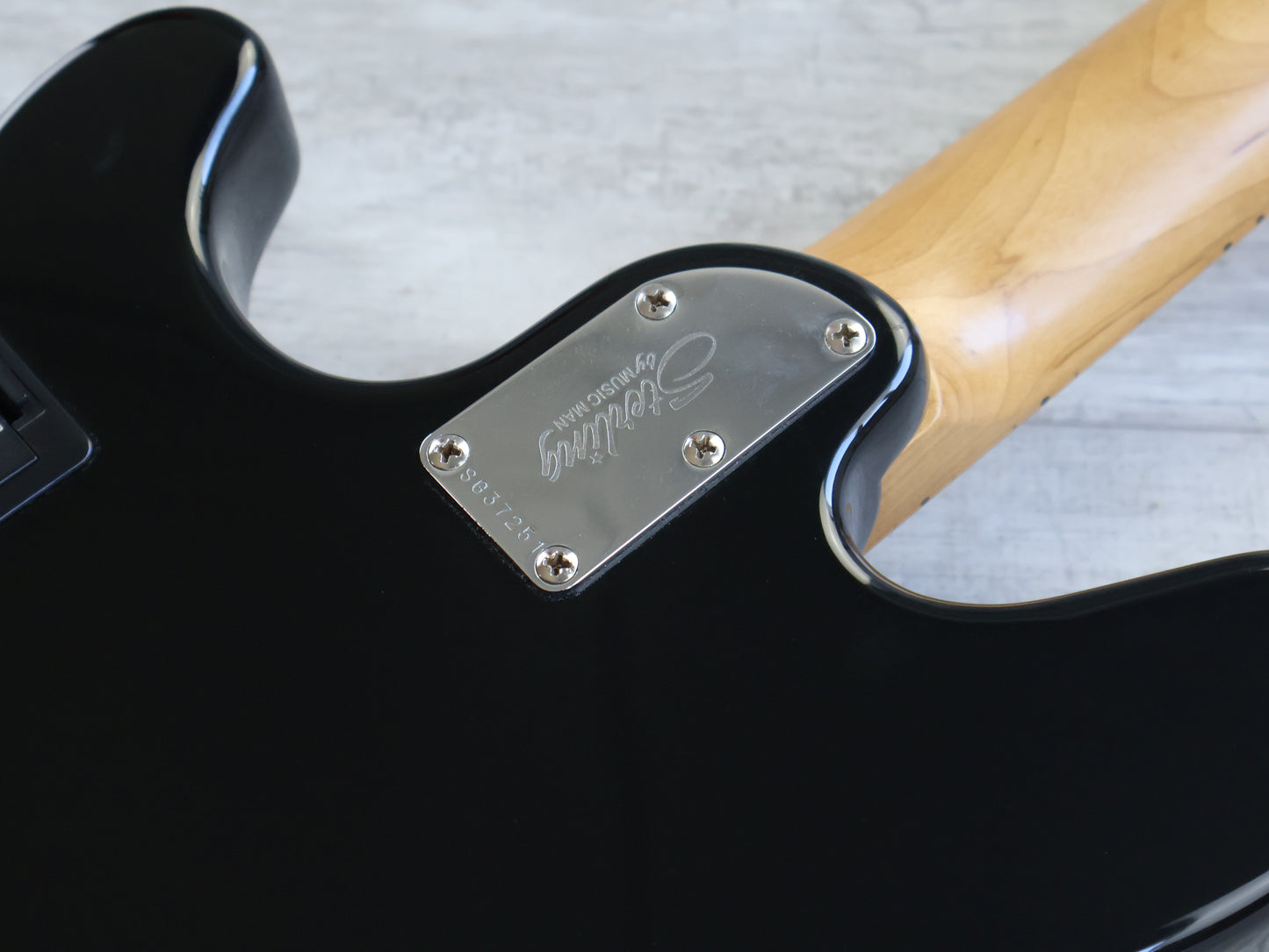 Sterling by Music Man JV60 Valentine Signature Model (Black)