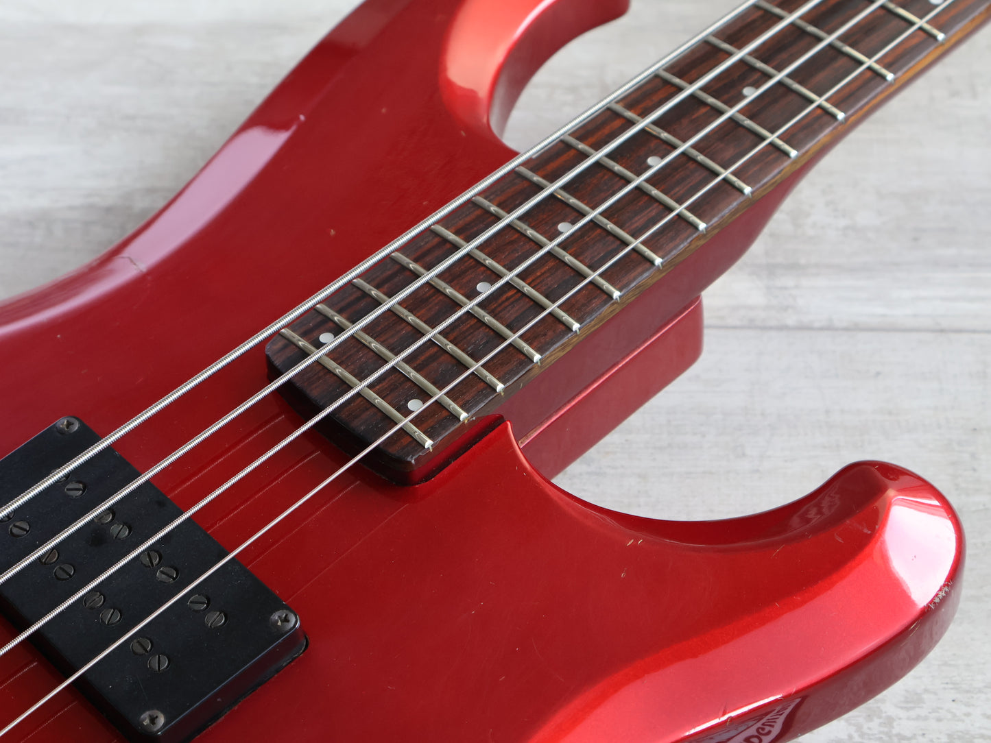 1984 Ibanez Japan RB824 Roadstar II Bass (Fire Red)