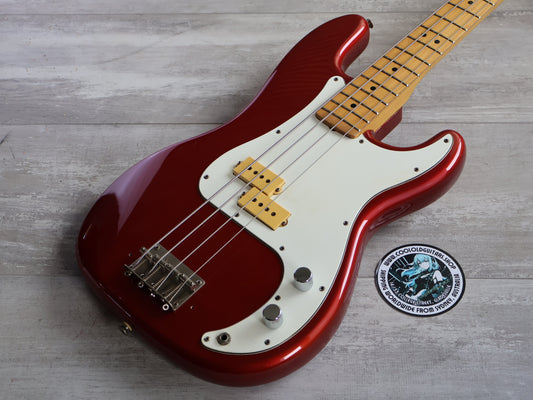 1980 Aria Pro II Japan Precision Bass (Metallic Red)