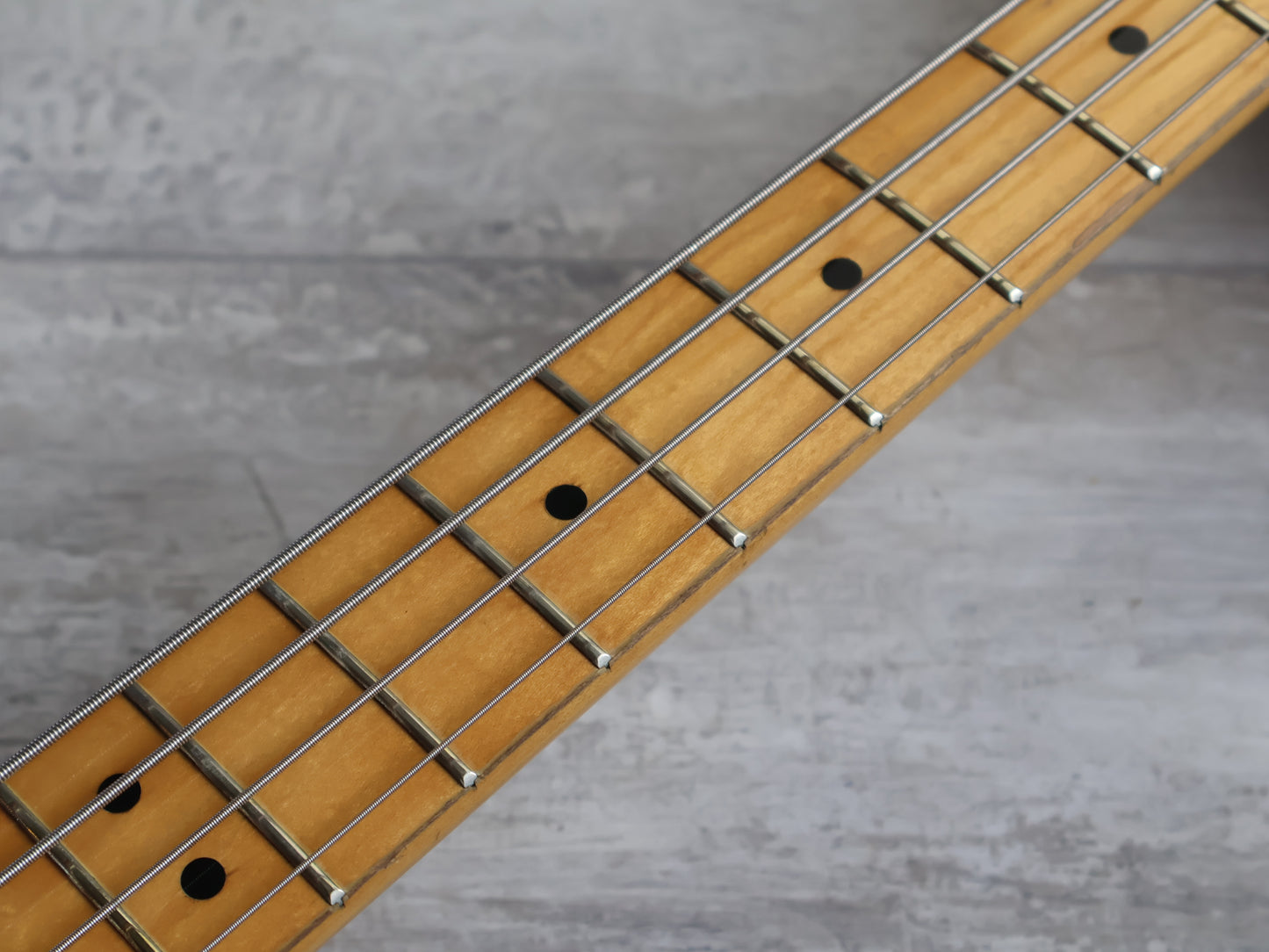 1980 Aria Pro II Japan Precision Bass (Metallic Red)