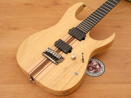 2014 Ibanez RGIT20FE Iron Label Superstrat (Natural)