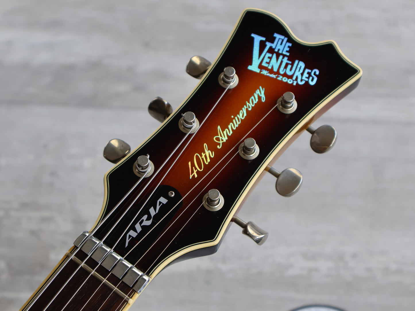 2001 Aria VM-2001 "The Ventures" 40th Anniversary Limited Edition Model (Sunburst)