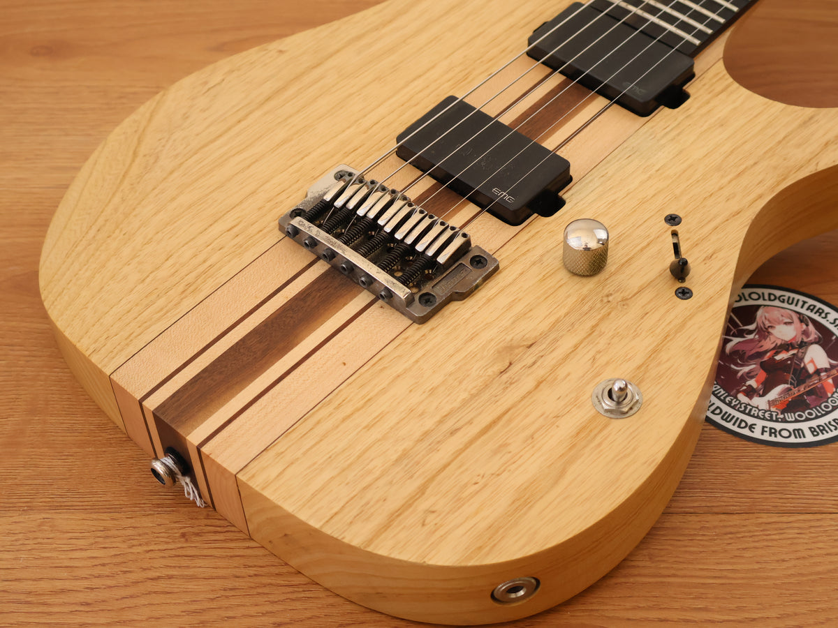 2014 Ibanez RGIT20FE Iron Label Superstrat (Natural)