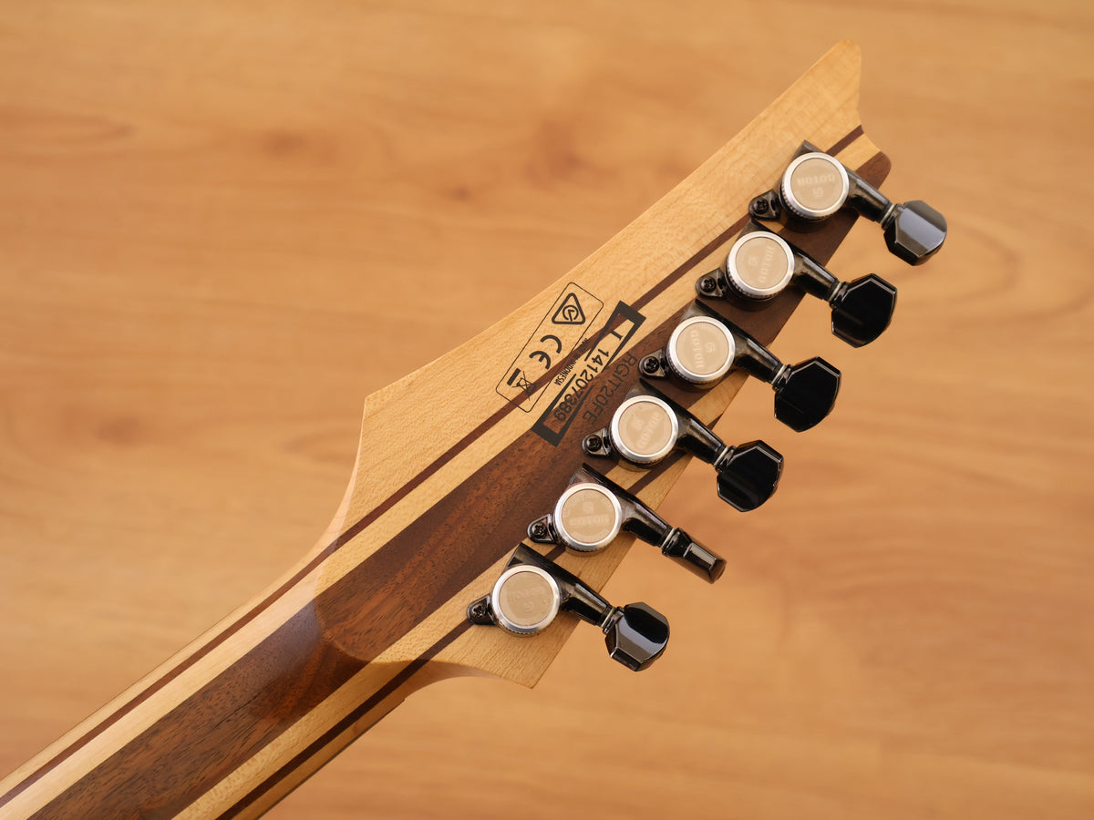 2014 Ibanez RGIT20FE Iron Label Superstrat (Natural)