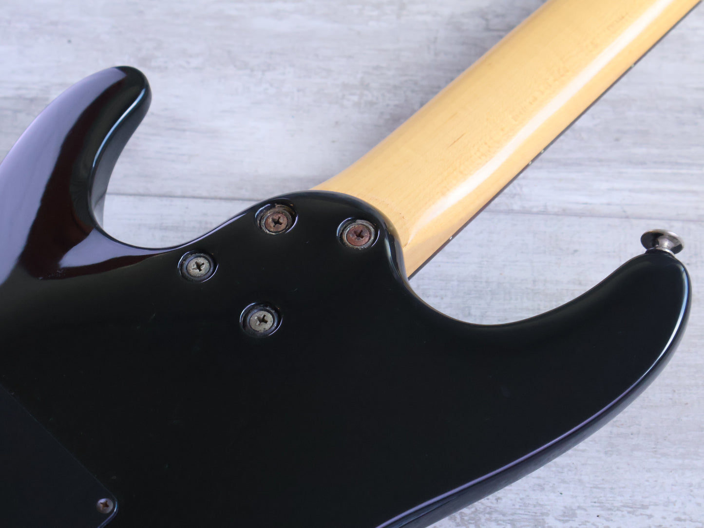 1993 Ibanez Japan S470 Saber HSH Superstrat (Gloss Black)