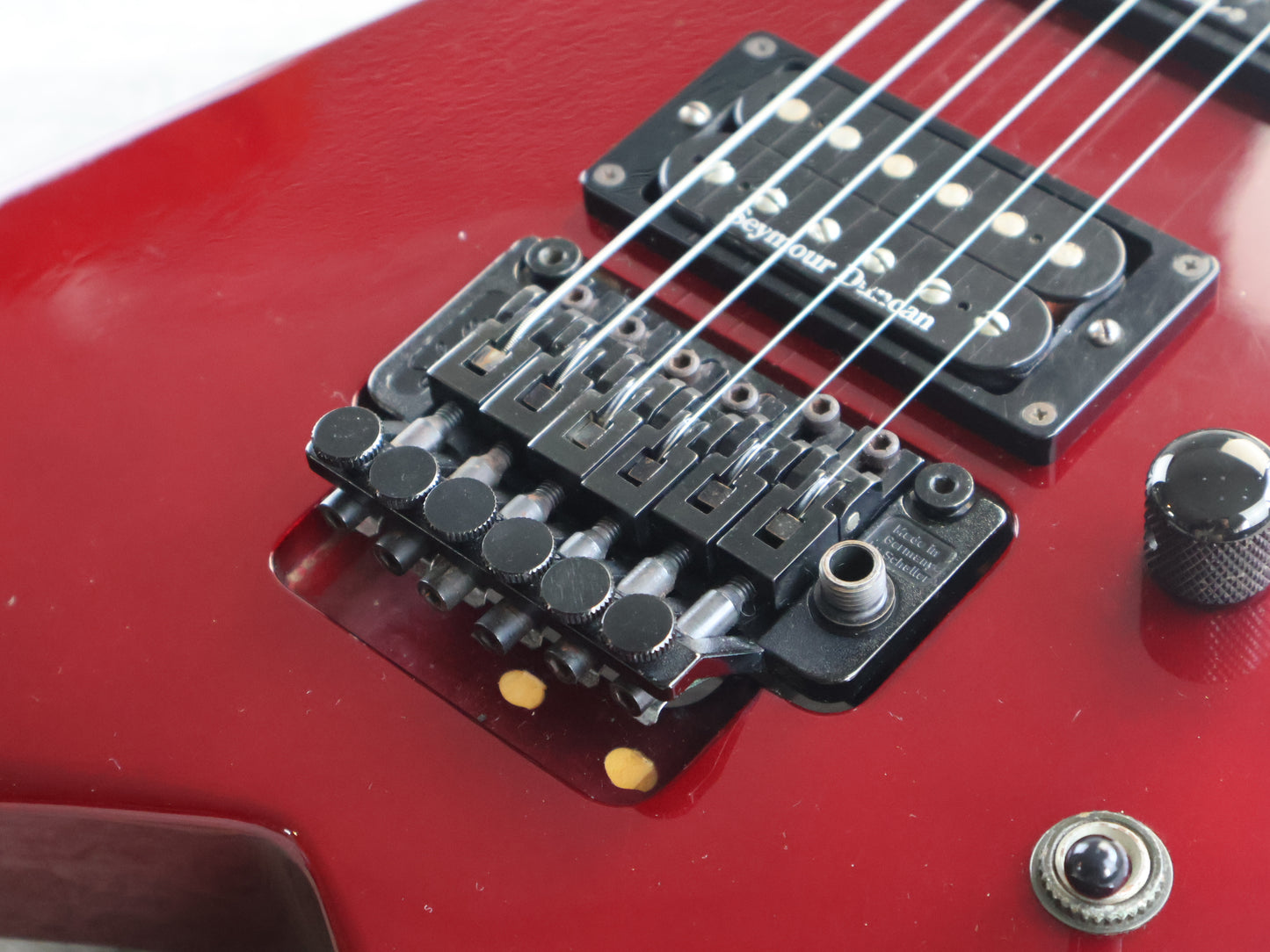 1990's Grover Jackson KV.D-120 King V Flying V (Metallic Red)