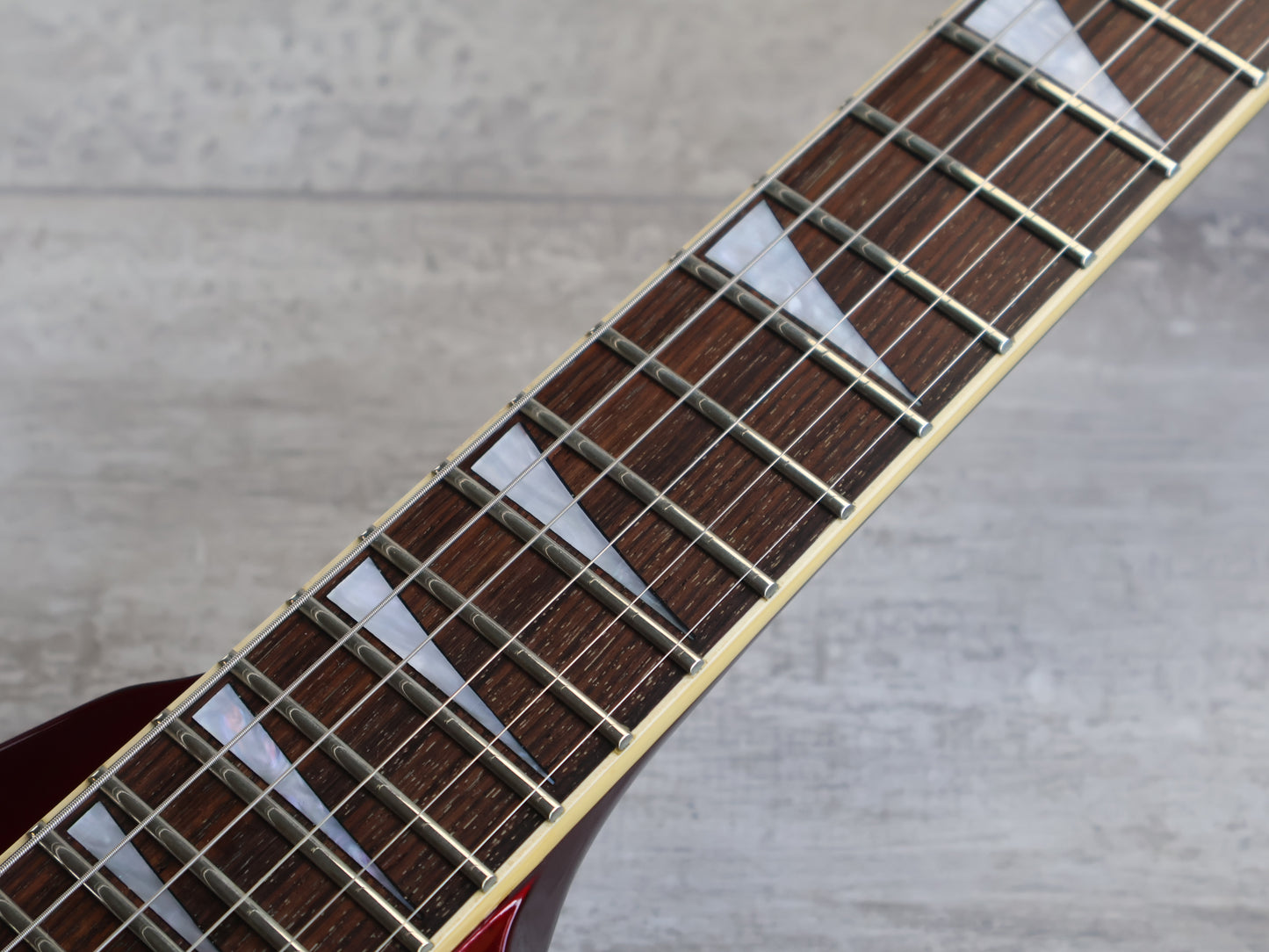 1990's Grover Jackson KV.D-120 King V Flying V (Metallic Red)