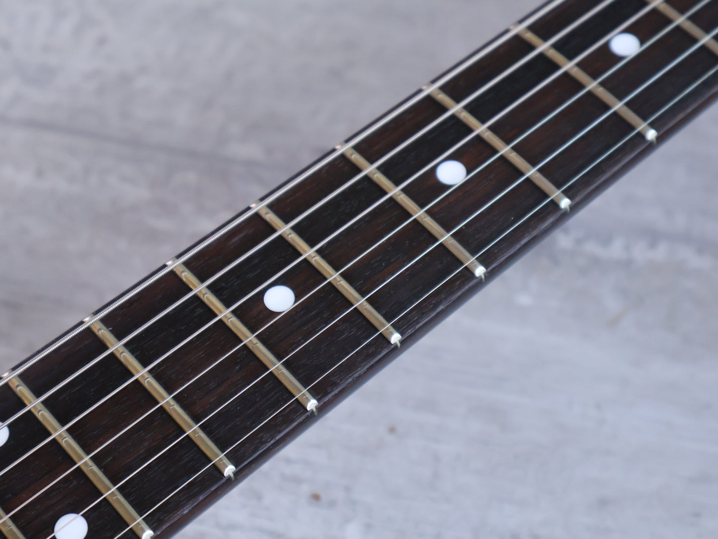 1980's Riverhead (by Headway Japan) RUG-2090 Headless Guitar (Graphite Black)