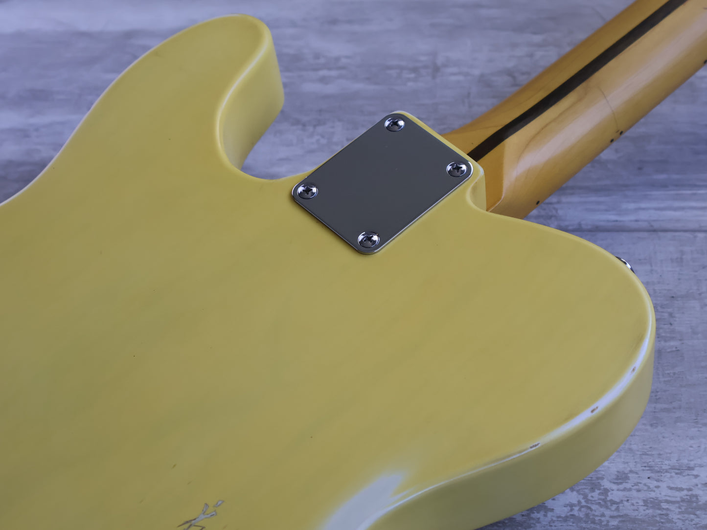 2005 Edwards (by ESP Japan) E-TE-98M/RE Keith Richards "Micawber" Telecaster (Relic Blonde)