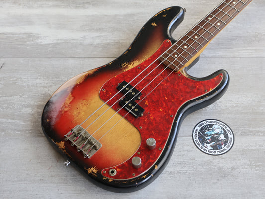 1987 Fender Japan PB62 '62 Reissue Precision Bass (Sunburst)
