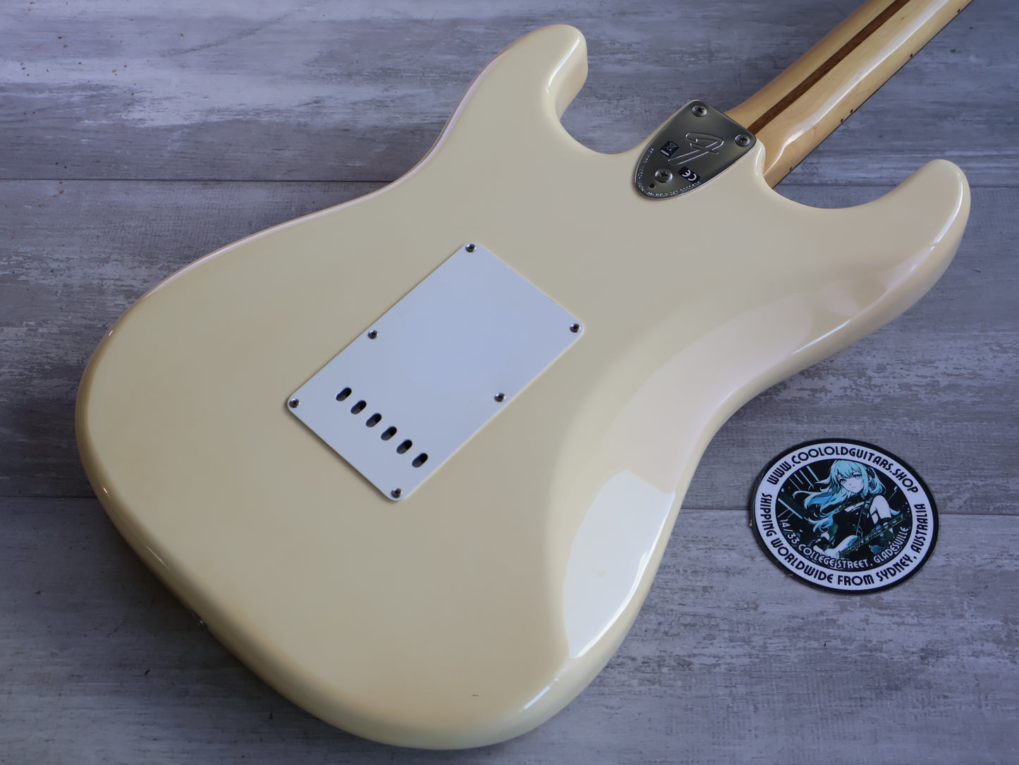 2009 Fender Ritchie Blackmore Signature Stratocaster - Scalloped (Olympic White)