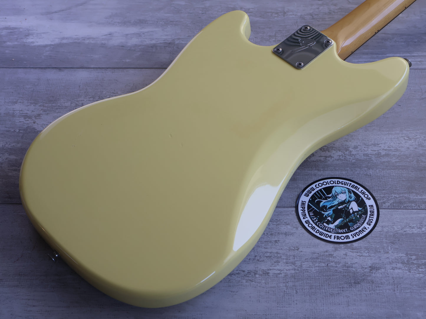 1993 Fender Japan MG69-58 '69 Reissue Mustang (Vintage White)