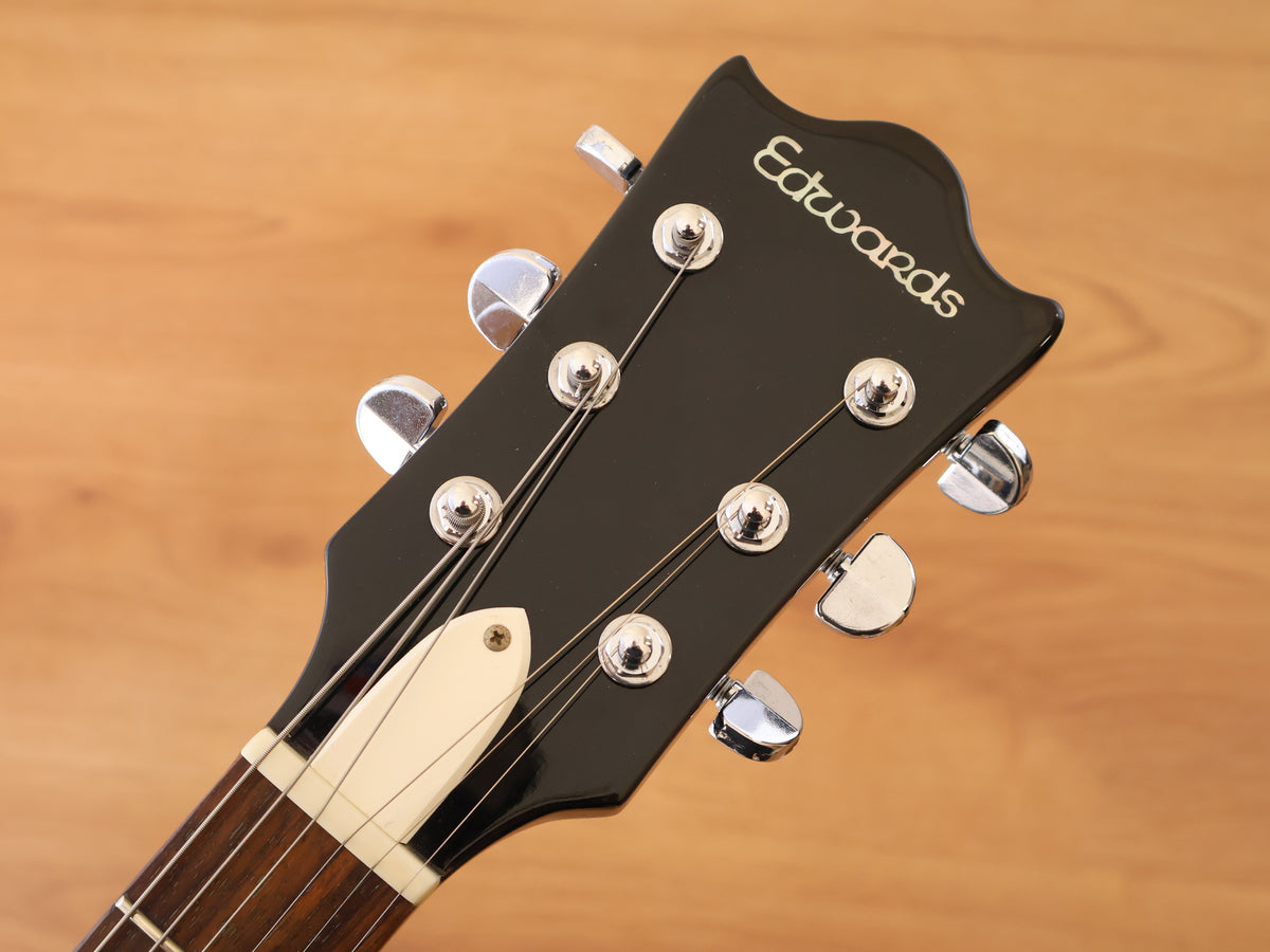 2011 Edwards by ESP Japan E-Bricoleur Takuro Sugawara Double Cutaway (Black)