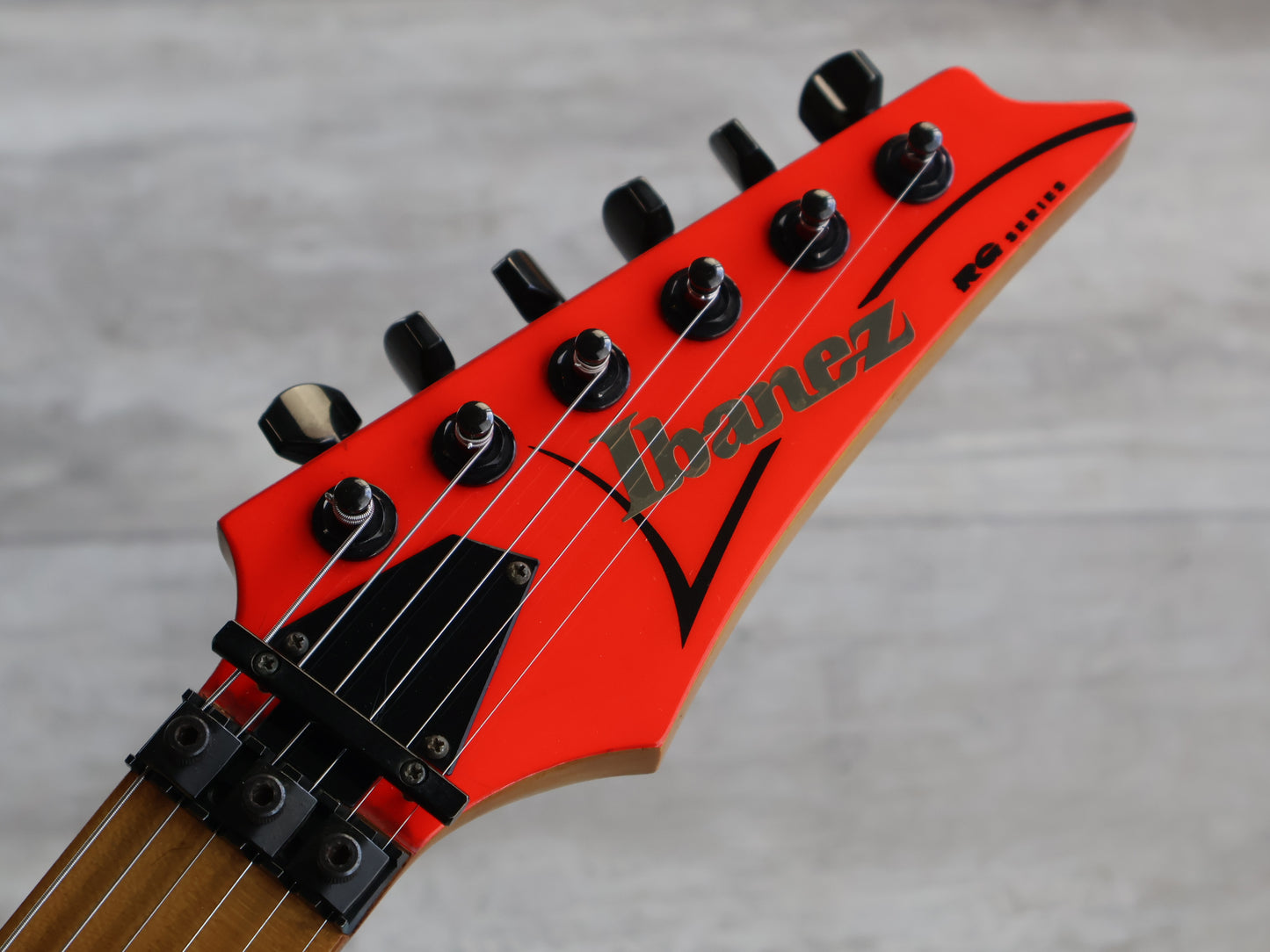 1989 Ibanez Japan RG-550 HSH Superstrat (Road Flare Red)