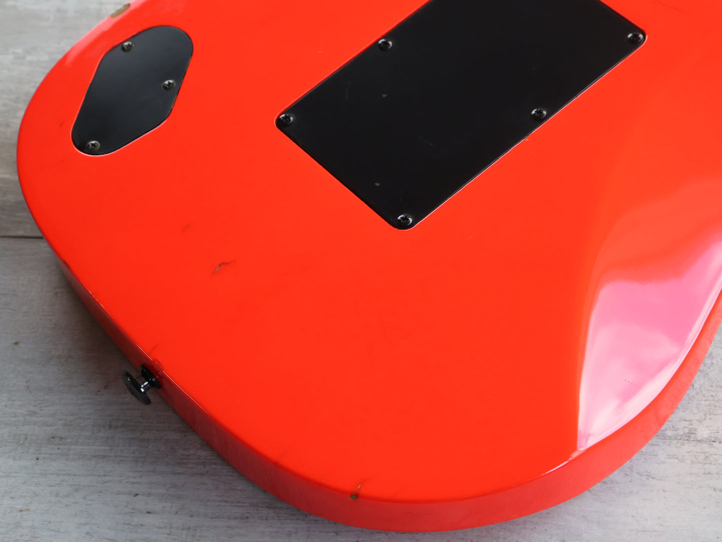 1989 Ibanez Japan RG-550 HSH Superstrat (Road Flare Red)