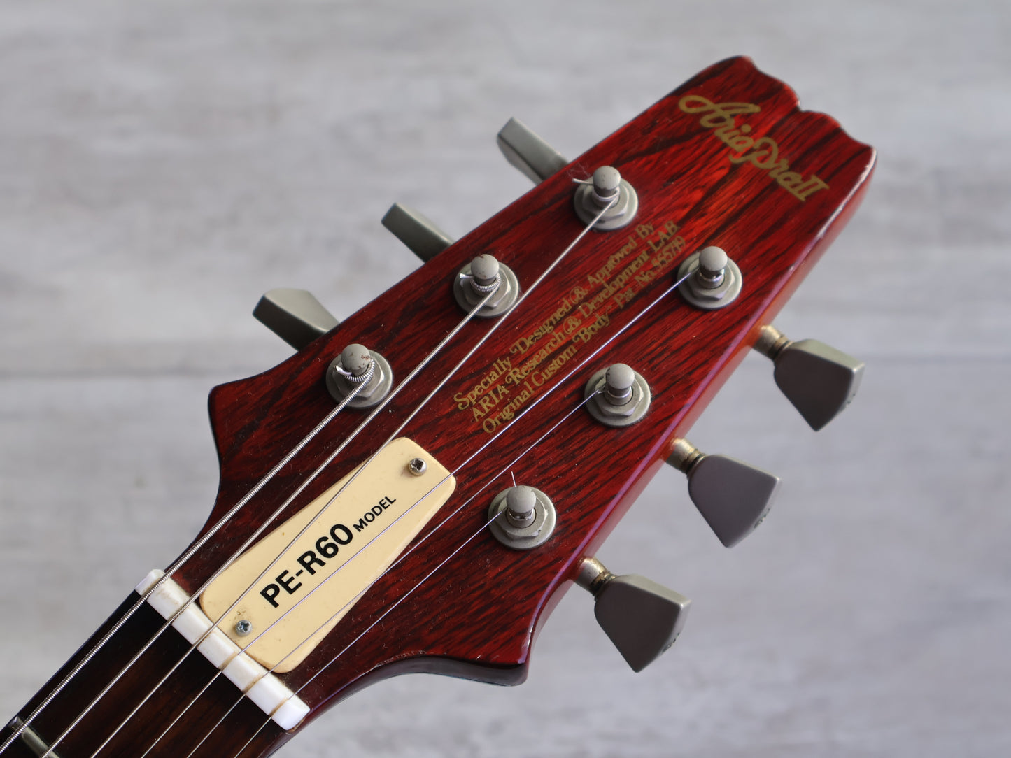 1981 Aria Pro II (Matsumoku) PE-R60 Single Cutaway