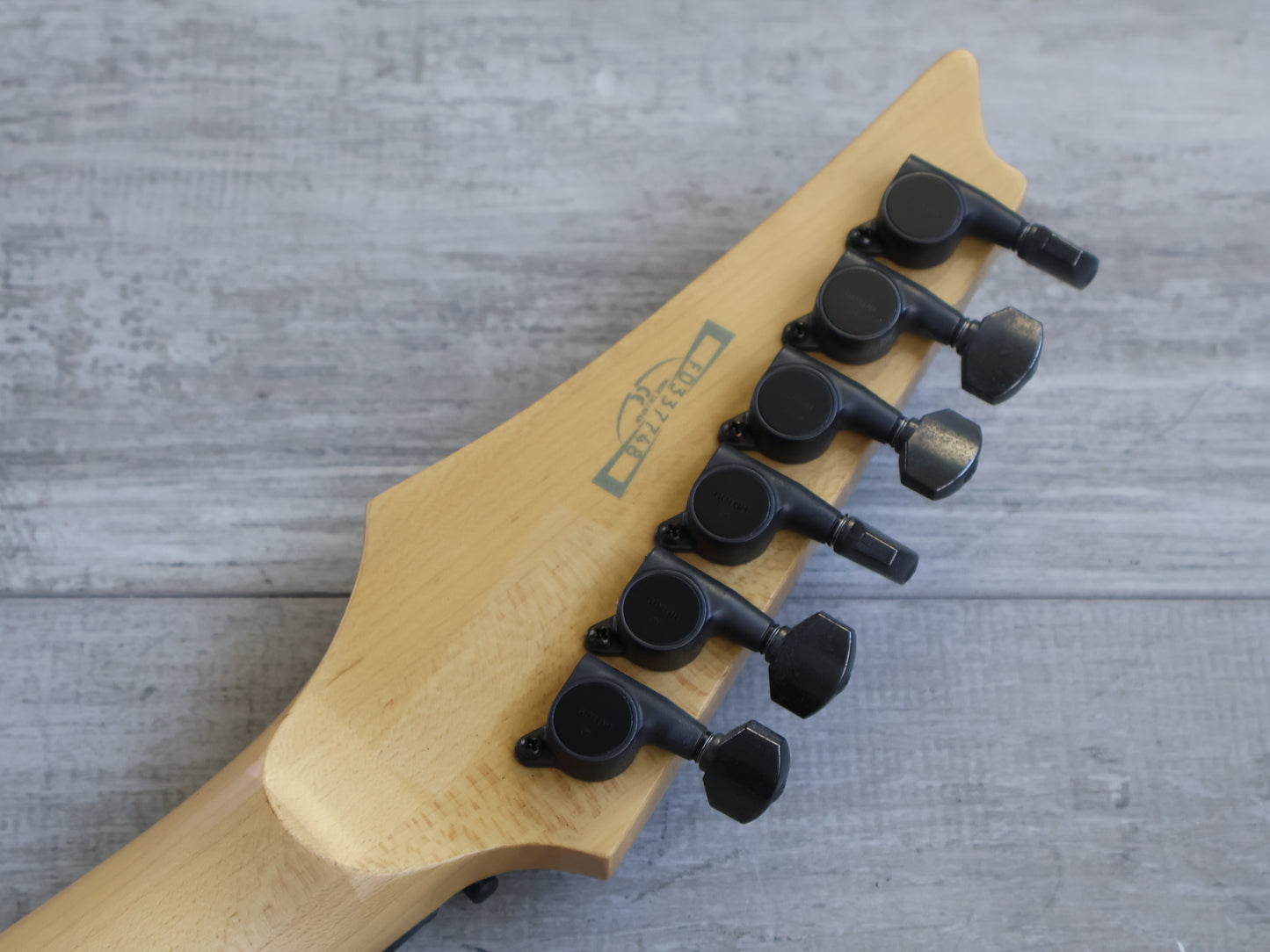 2003 Ibanez Japan SRG2520 Prestige HH Superstrat (Galaxy Black)