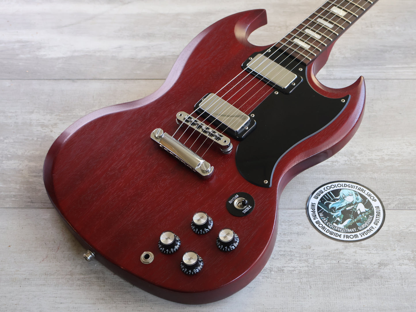2016 Gibson USA SG Special 70's Tribute w/Mini Humbuckers (Satin Cherry)