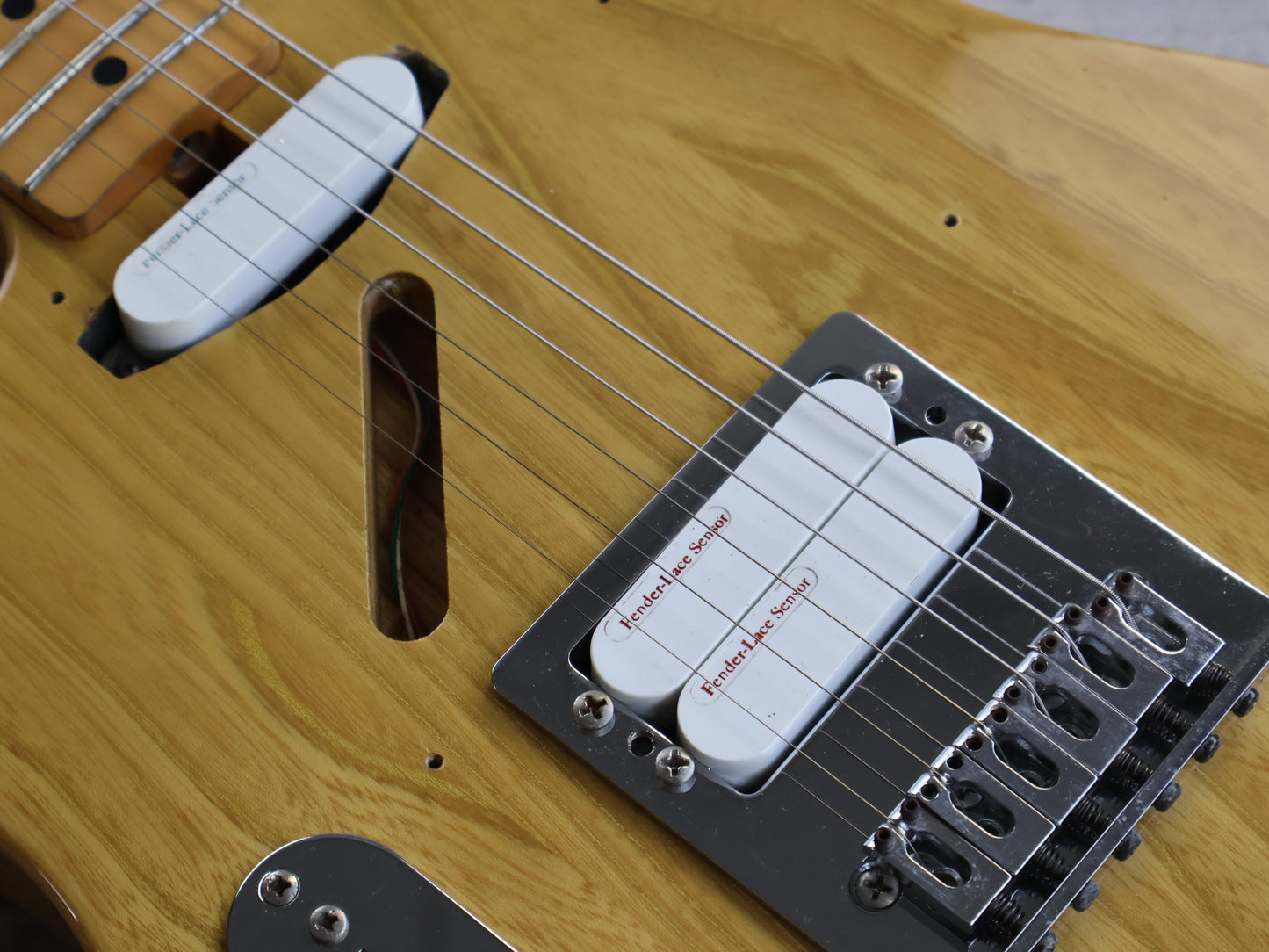 1994 Fender Japan CTL-50M LH Left Handed Telecaster w/Lace Sensors (Natural)