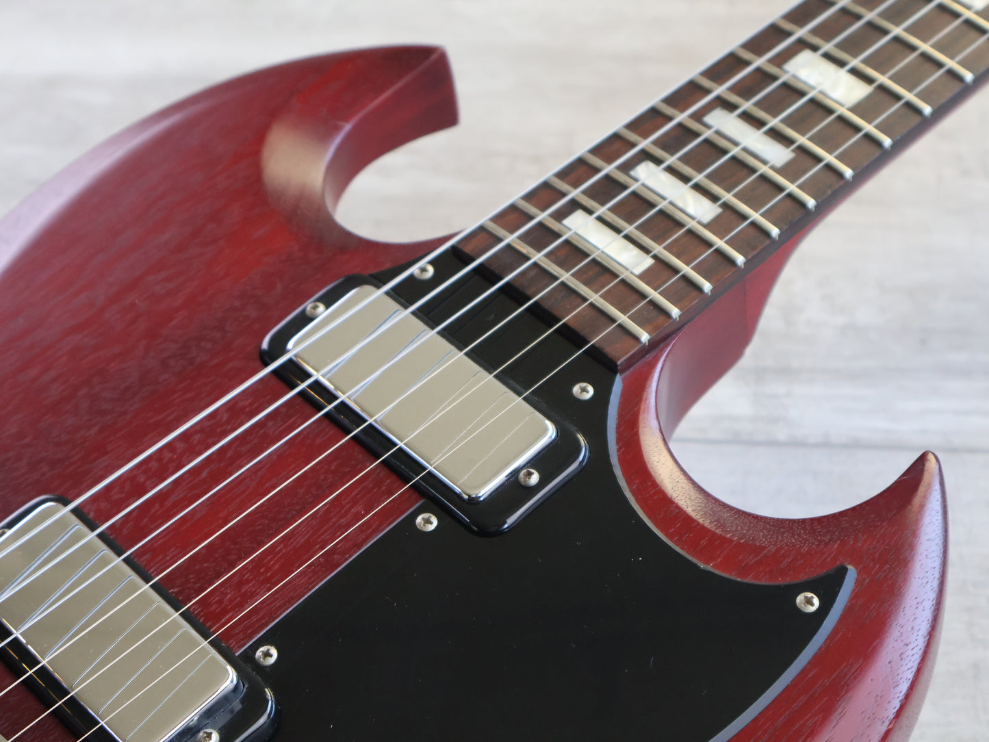2016 Gibson USA SG Special 70's Tribute w/Mini Humbuckers (Satin Cherry)