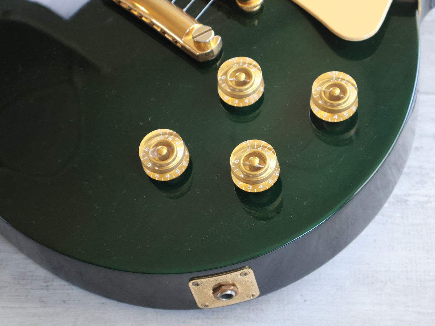 1996 Gibson USA Les Paul Studio "Gem Series" w/P90's (Emerald Green)