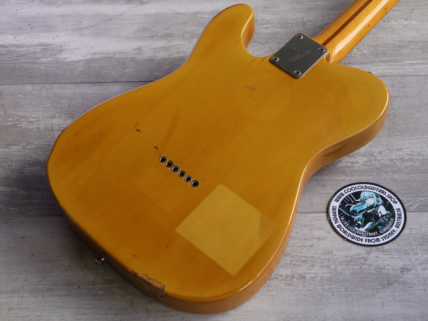 1988 Fender Japan TL52-65SPL '52 Reissue Keith Richards Model Telecaster (Blonde)