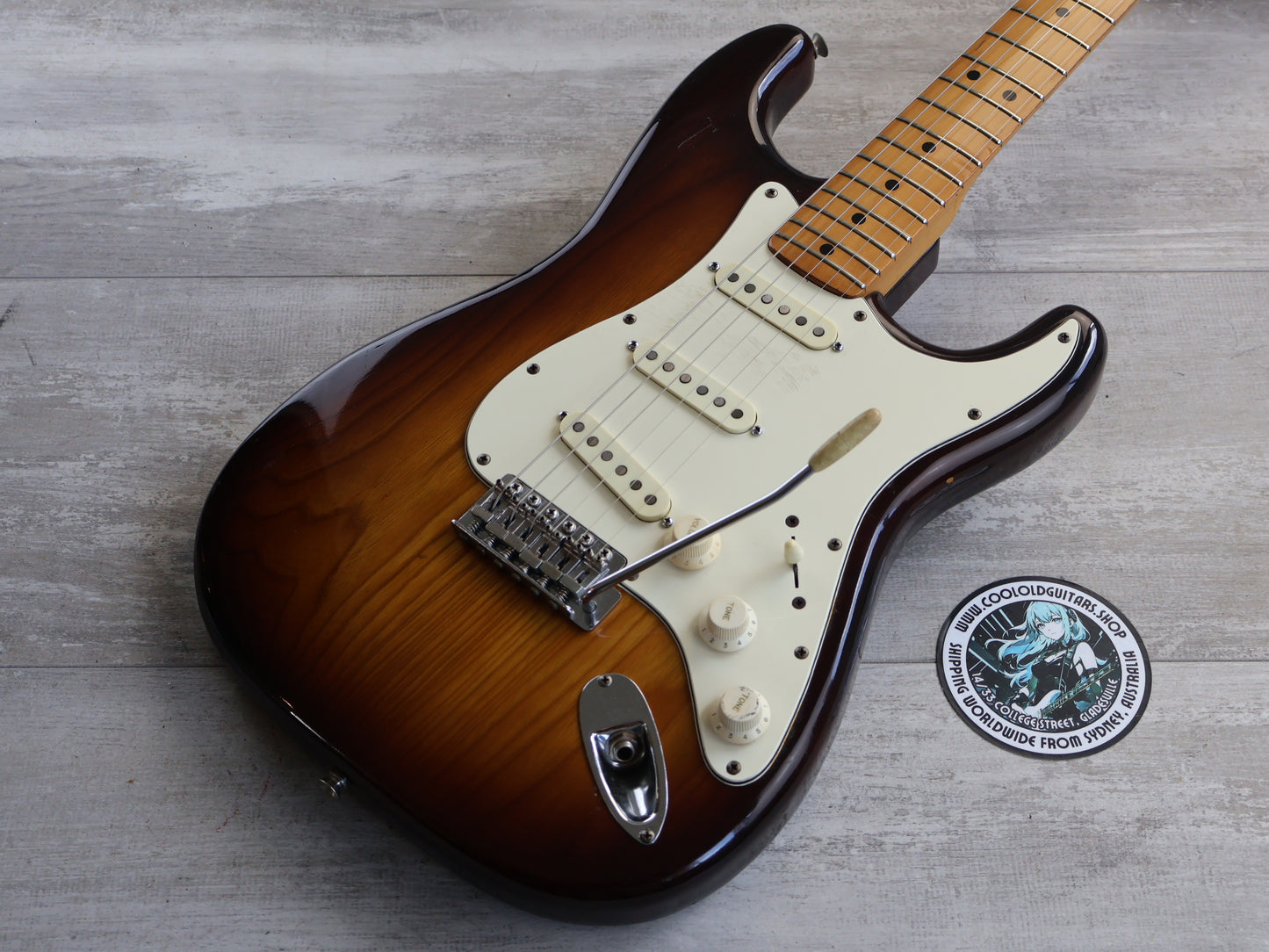 1979 Fernandes Japan FST-70 Vintage Stratocaster (Violin Sunburst)