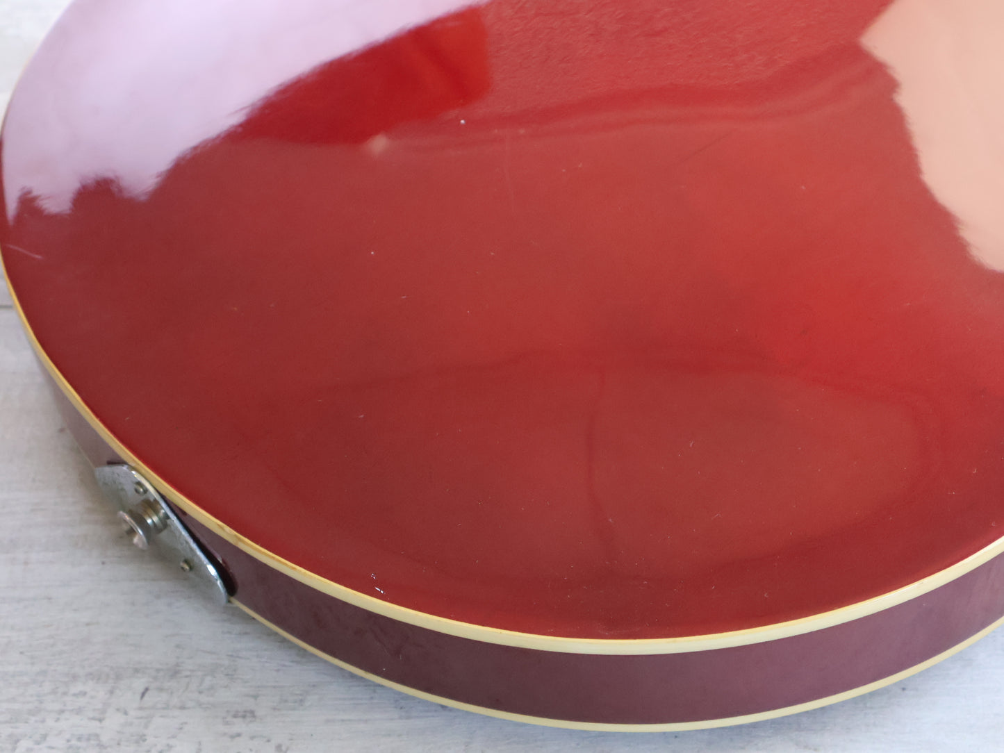 1996 Epiphone Korea Riviera Semi-Hollowbody (Cherry Red)