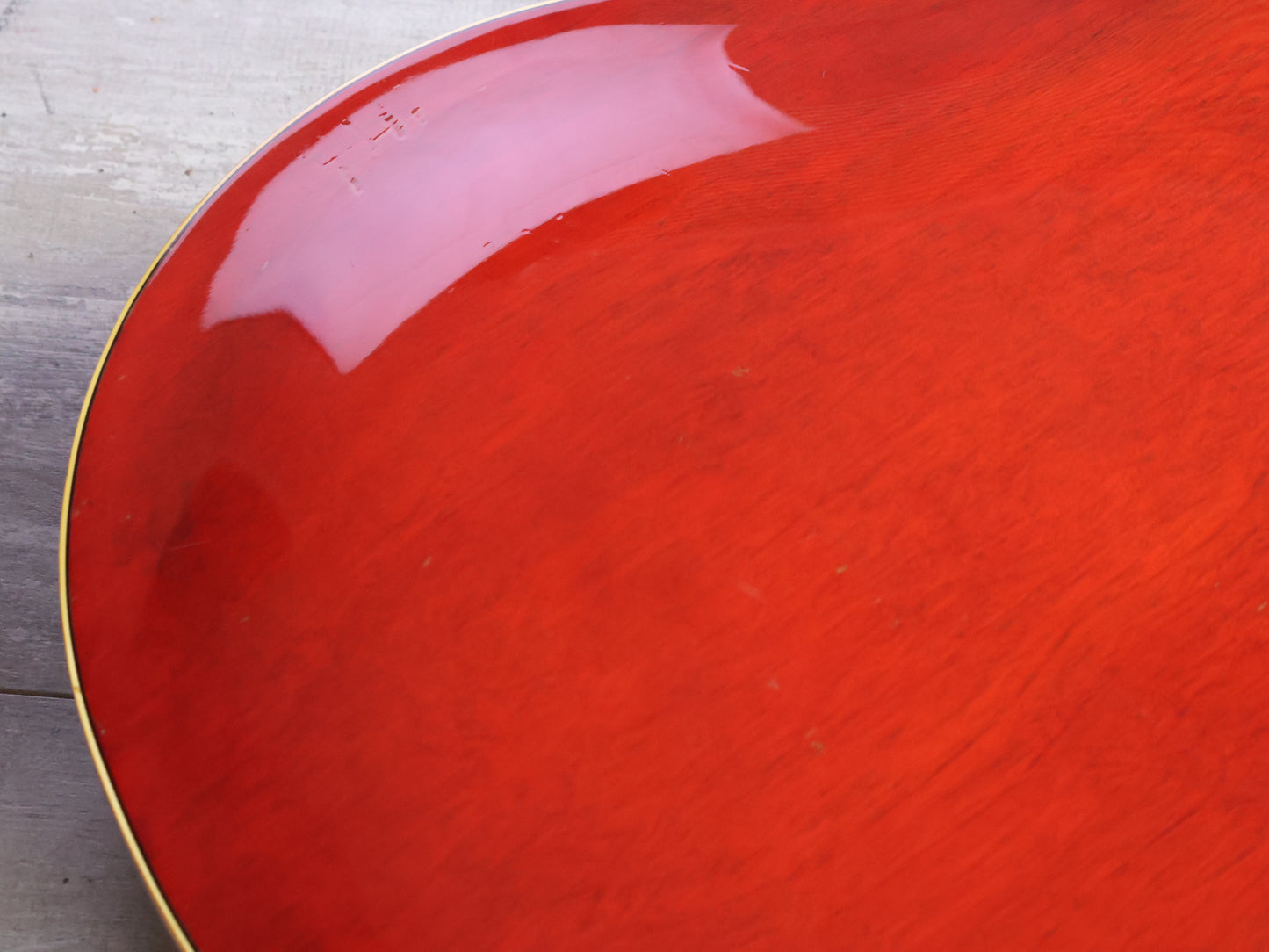 1980 Yamaha Japan SA-1000 ES-335 Semi Hollowbody Electric Guitar (Persimmon Red)