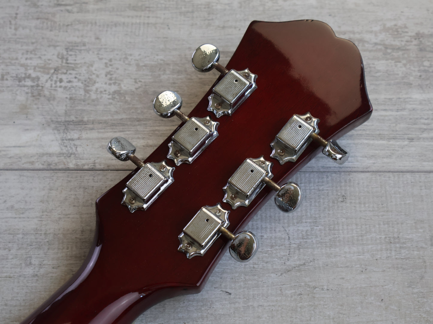 1996 Epiphone Korea Riviera Semi-Hollowbody (Cherry Red)