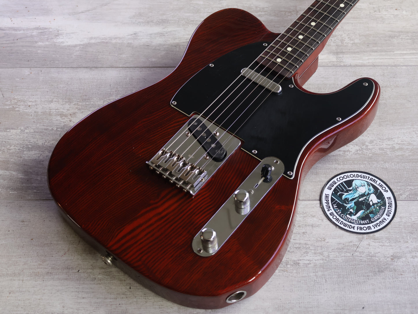 1980's ESP Japan Custom Order Twang-Style (Walnut Stain)