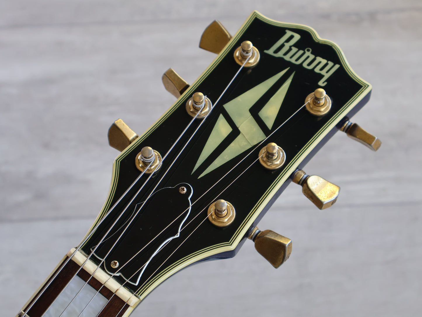 1991 Burny Japan RLC-70 Les Paul Custom (Metallic Blue)